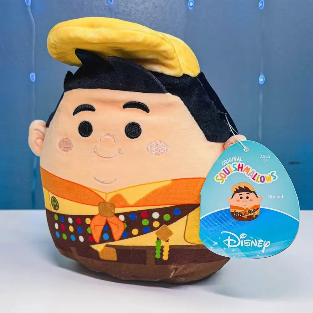 Disney Pixar Russell Squishmallow 8” Plush w/ Tag
